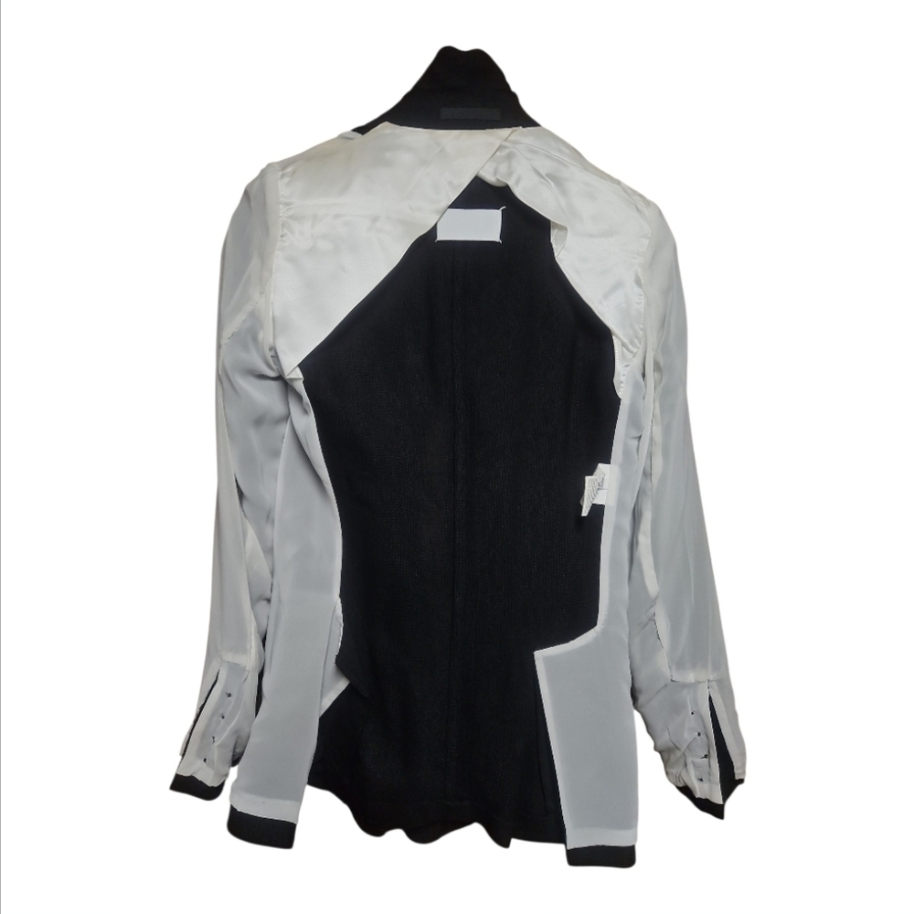 MAISON MARTIN MARGIELA | Archival Deconstructed Draped Black Blazer Jacket US 2 - Picture 14 of 15